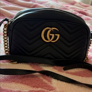 Gucci Black Camera Crossbody Bag Small